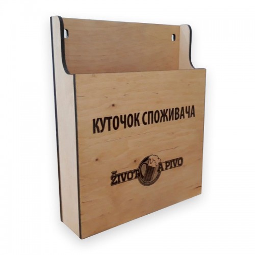 купить Consumer corner 240 * 350 * 65 mm, plywood