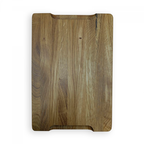 купить Wooden oak plank for serving 400 * 250 * 40mm