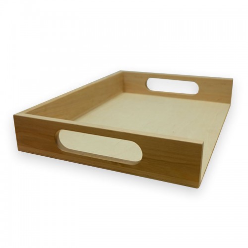 купить Wooden serving tray for burgers 350 * 250 * 50 mm