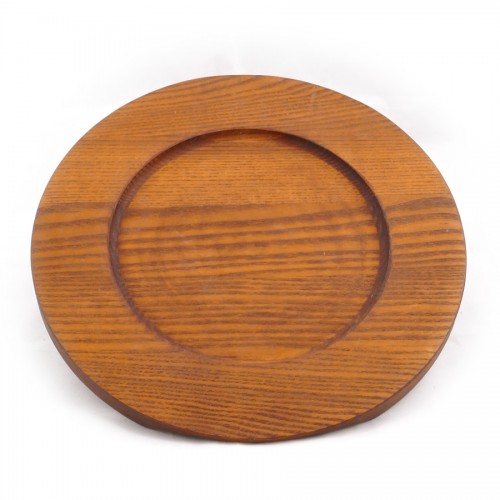 купить Wooden board 280 * 280 * 25mm for hot frying pan, ash, oil-wax