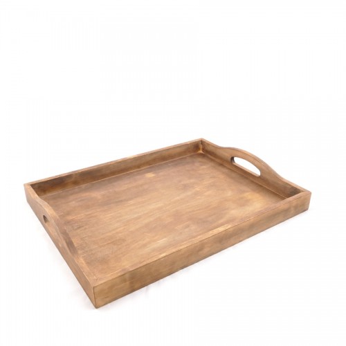 купить Tray with handles 440 * 330 * 40 mm, alder; plywood