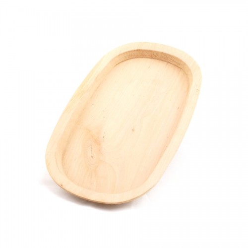 Wooden tray, 333 * 210 * 30 mm, alder, in three colors