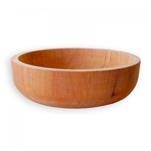 купить Wooden bowl d 228 mm, h 60 mm, alder