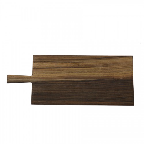 купить Chopping board with handle 500*200*20 mm, walnut, oil, wax, Strict