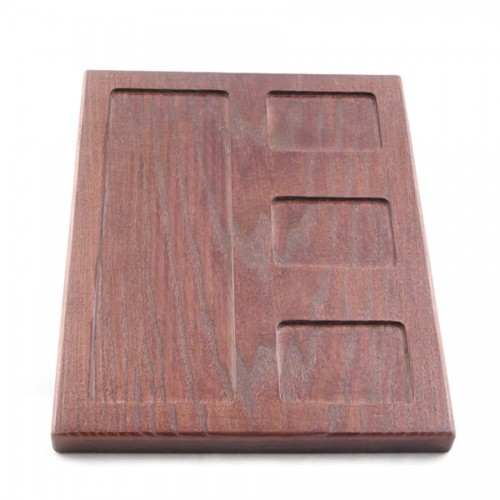 купить Wooden board for serving dishes, 285 * 220 * 20 mm, ash, bates